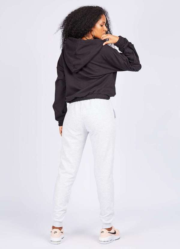 Gang - Moletom Canguru com Capuz Preto Gang Feminino Preto 2