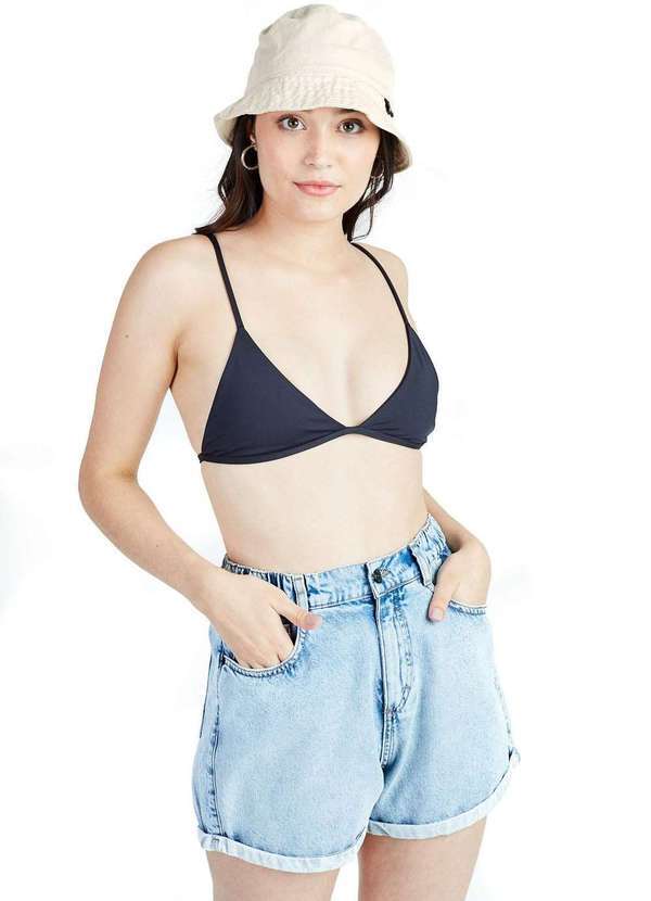 Gang - Biquini Top Classico Preto Gang Feminino Preto