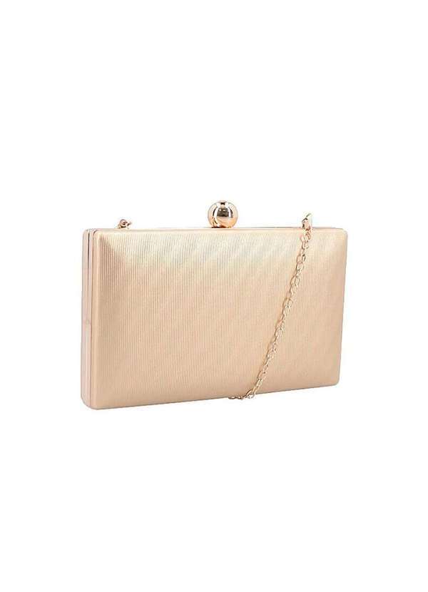 Bauarte - Bolsa Bauarte de Festa Sintetica Dourado Dourado