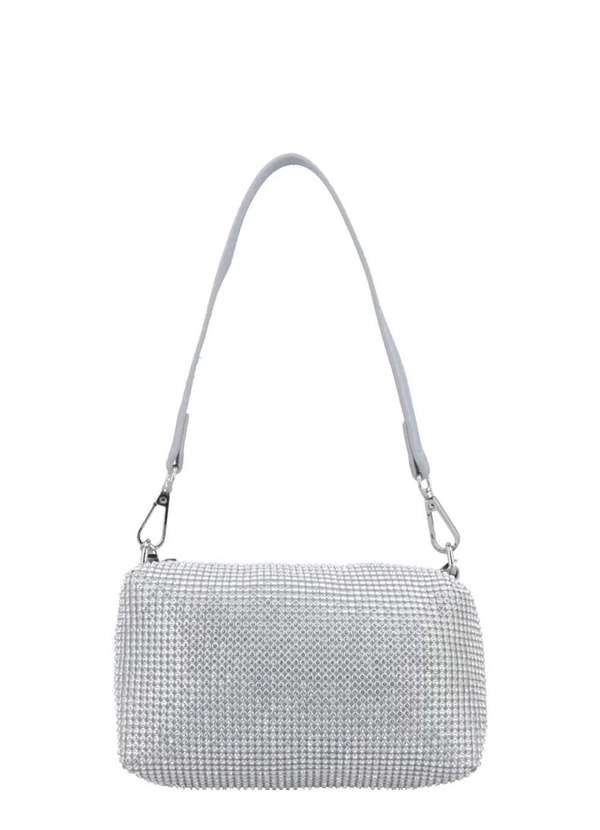 Bauarte - Bolsa Bauarte de Festa Strass Prata Prata 3