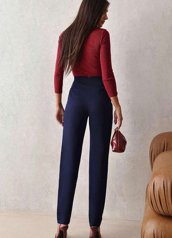 Miss Misses - Blusa Erica Canelado Manga Longa c/ Arco Vermelho 4