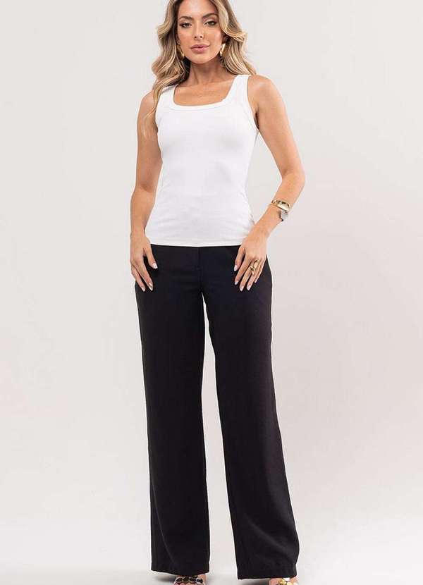 Miss Misses - Blusa Luana Canelada Branco 5