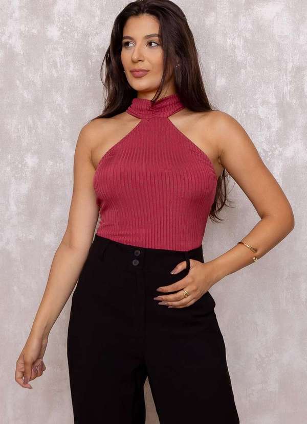 Limone - Body Limone Gola Alta Cavado Vermelho 4