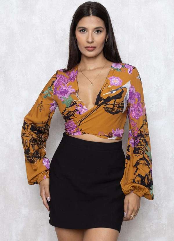 Miss Misses - Cropped Miss Misses Est M/Longa Bege 1