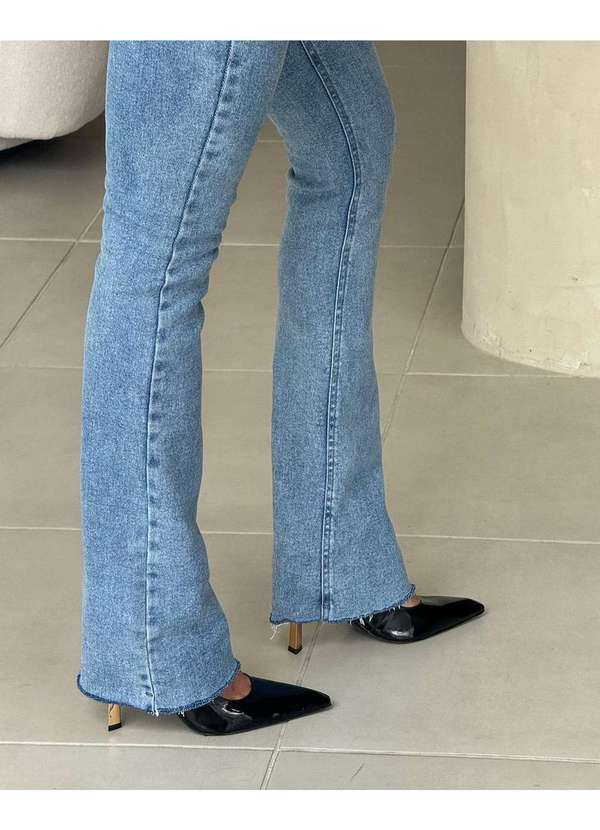 Dot Clothing - Calca Dot Clothing Jeans Reta Azul Azul 2