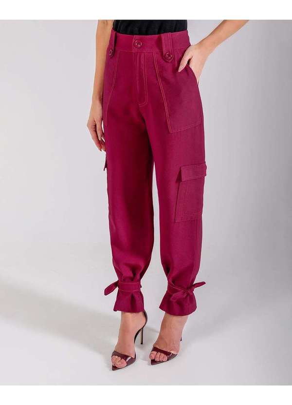 Dot Clothing - Calca Dot Clothing Jogger Fucsia Rosa 3