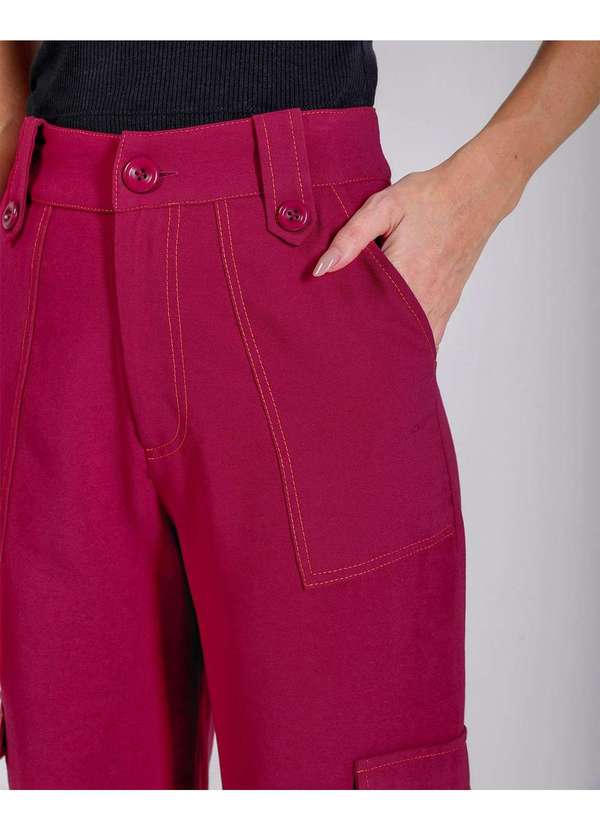 Dot Clothing - Calca Dot Clothing Jogger Fucsia Rosa 4