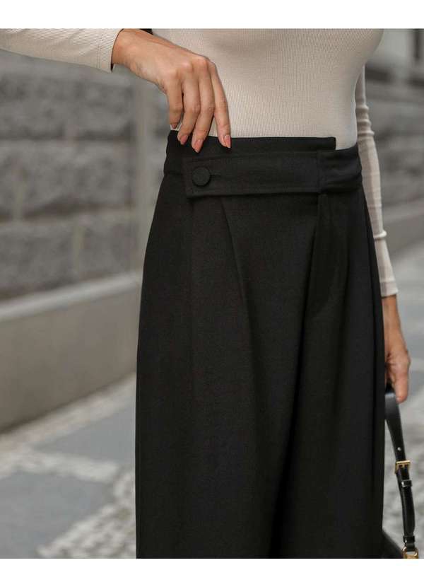 Dot Clothing - Calca Dot Clothing Pantalona Preto 5