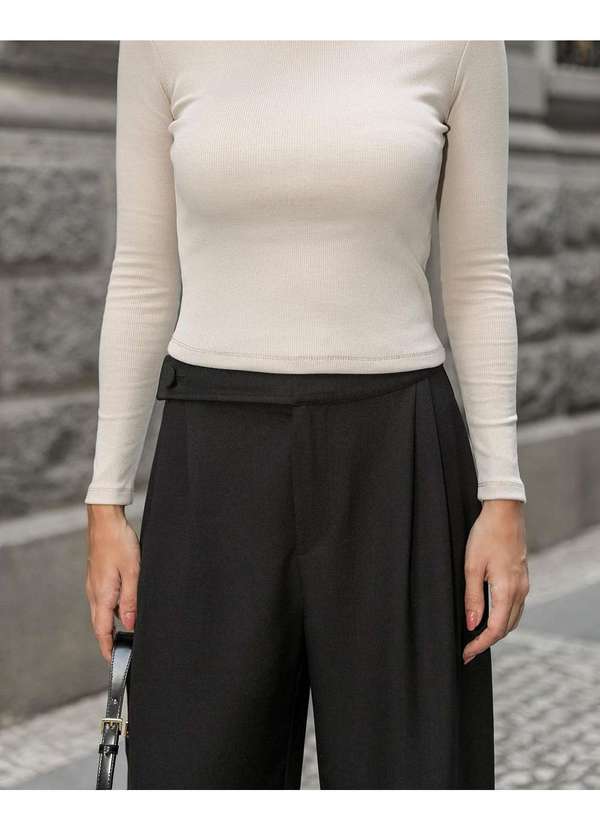 Dot Clothing - Calca Dot Clothing Pantalona Preto 6