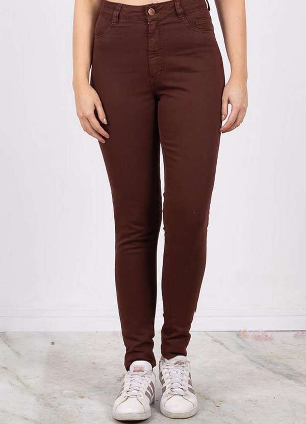 Lady Rock - Calca Lady Rock Hot Pants Marrom 4