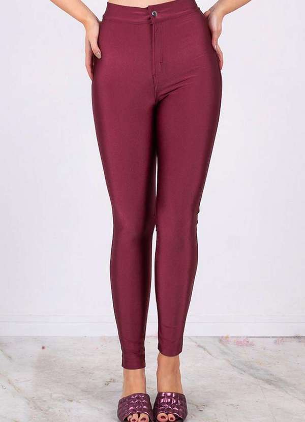Miss Misses - Calca Miss Misses Legging com Bolso Vermelho 3