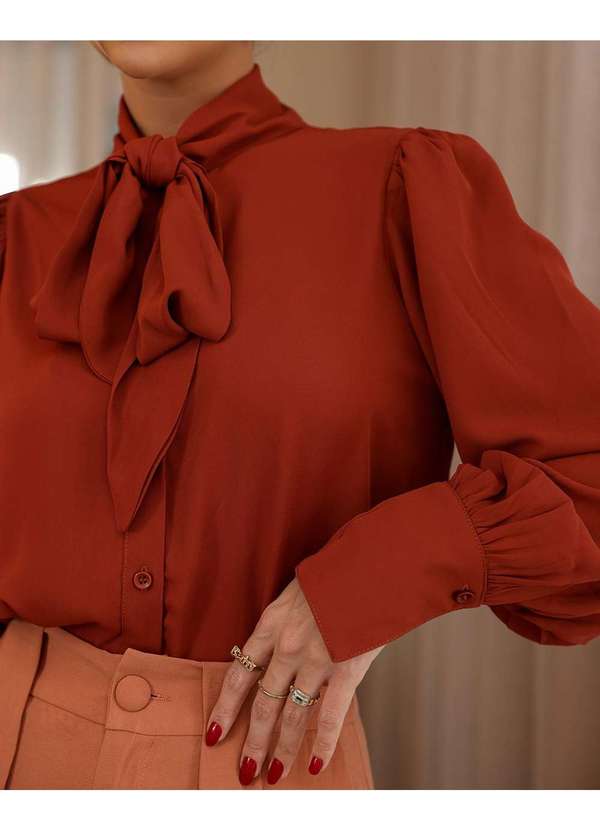 Dot Clothing - Camisa Dot Clothing Laco Marrom Marrom 3