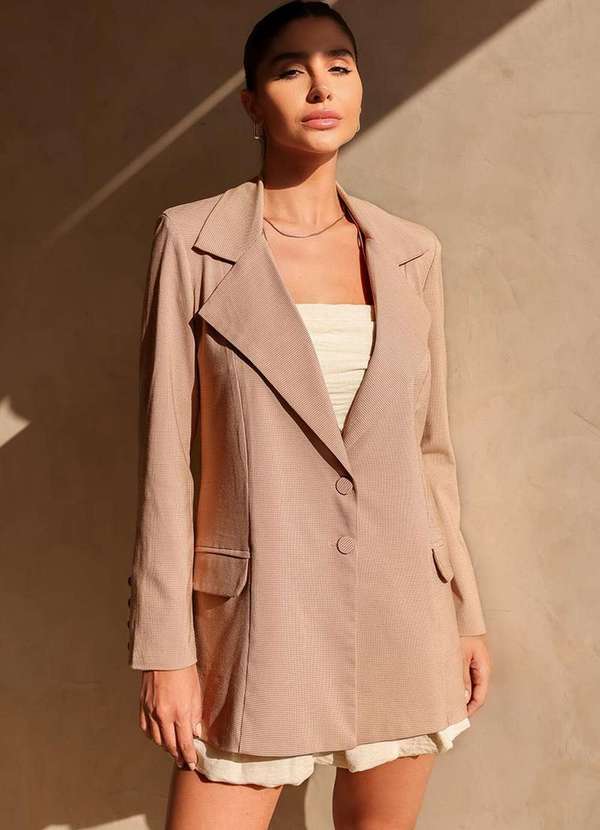 Dot Clothing - Max Blazer Dot Clothing Alfaiataria Bege Bege