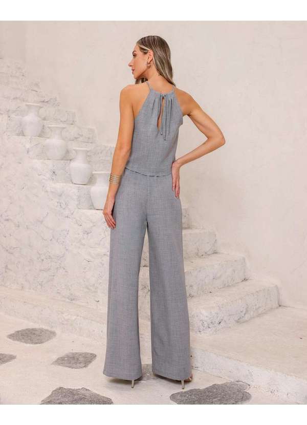 Dot Clothing - Conjunto Dot Clothing Transpassdo Cinza Cinza 2