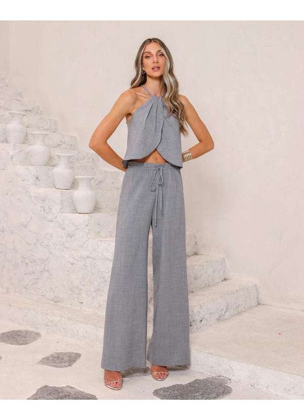 Dot Clothing - Conjunto Dot Clothing Transpassdo Cinza Cinza 7