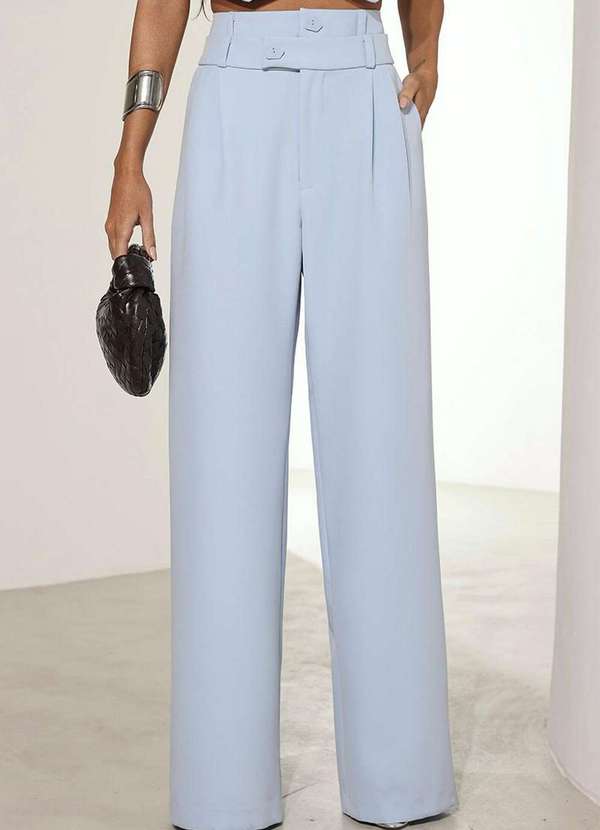 Dot Clothing - Conjunto Dot Clothing Emily Alfaiataria Azul 4