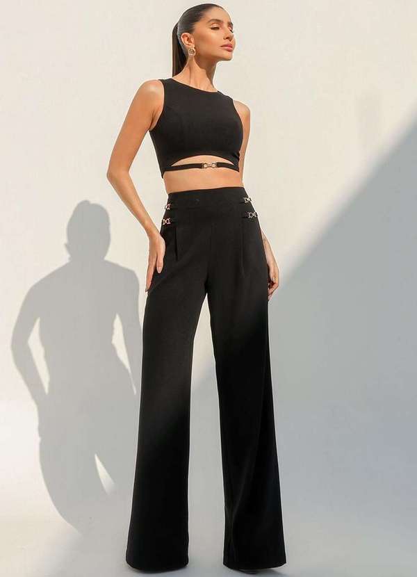 Dot Clothing - Conjunto Dot Clothing Miranda Preto