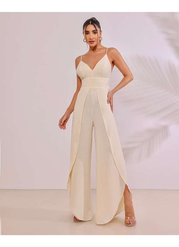 Dot Clothing - Macacao Dot Clothing Envelope Amarelo Amarelo