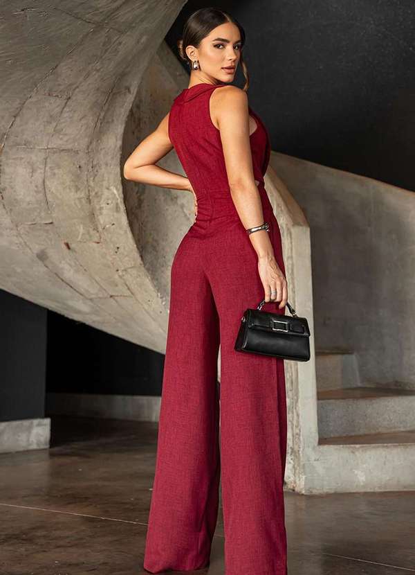 Dot Clothing - Macacao Dot Clothing Detroit Cruzado Vermelho 2