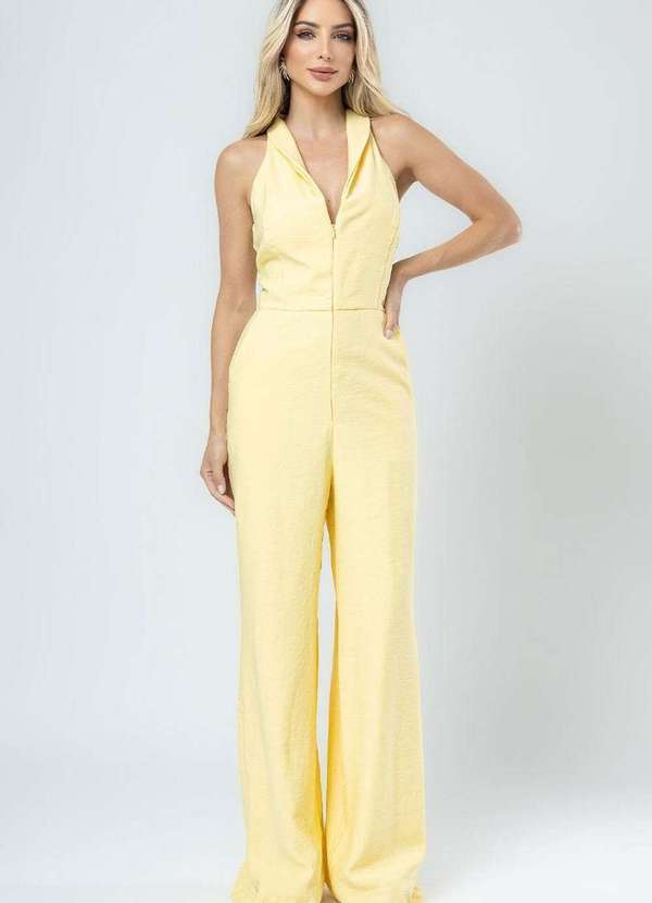 Miss Misses - Macacao Miss Misses Daiana Longo Amarelo