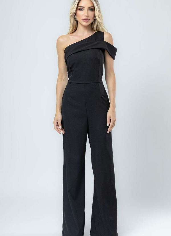 Miss Misses - Macacao Miss Misses Pantalona Preto