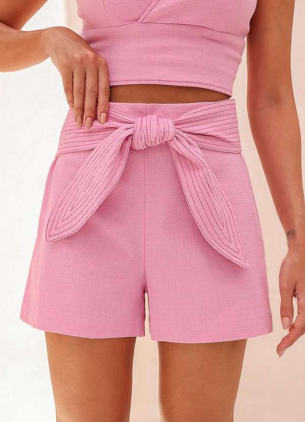 Dot Clothing - Shorts Dot Clothing Marcela Rosa