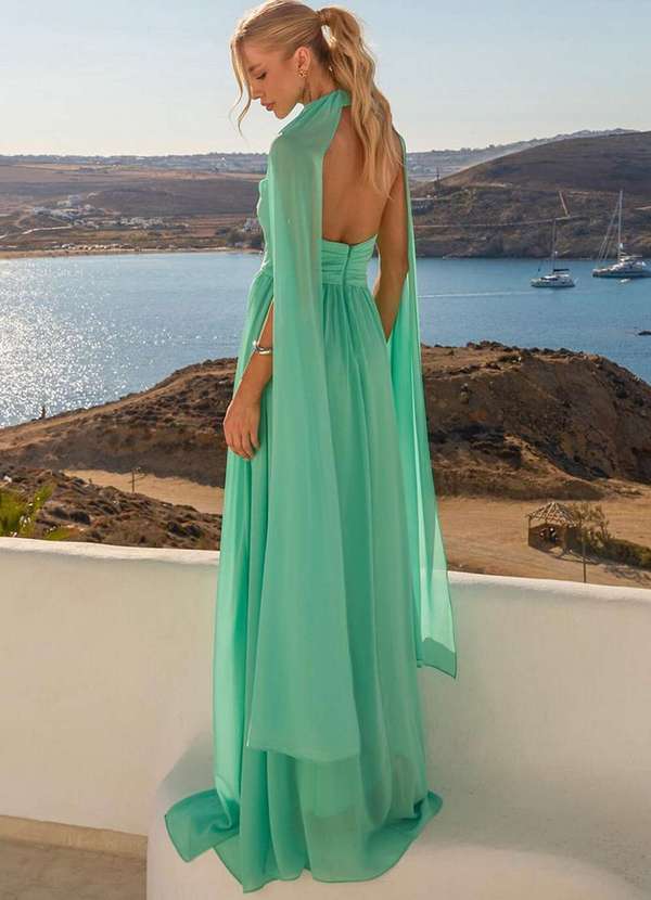 Dot Clothing - Vestido Dot Clothing Monica Longo Verde 2