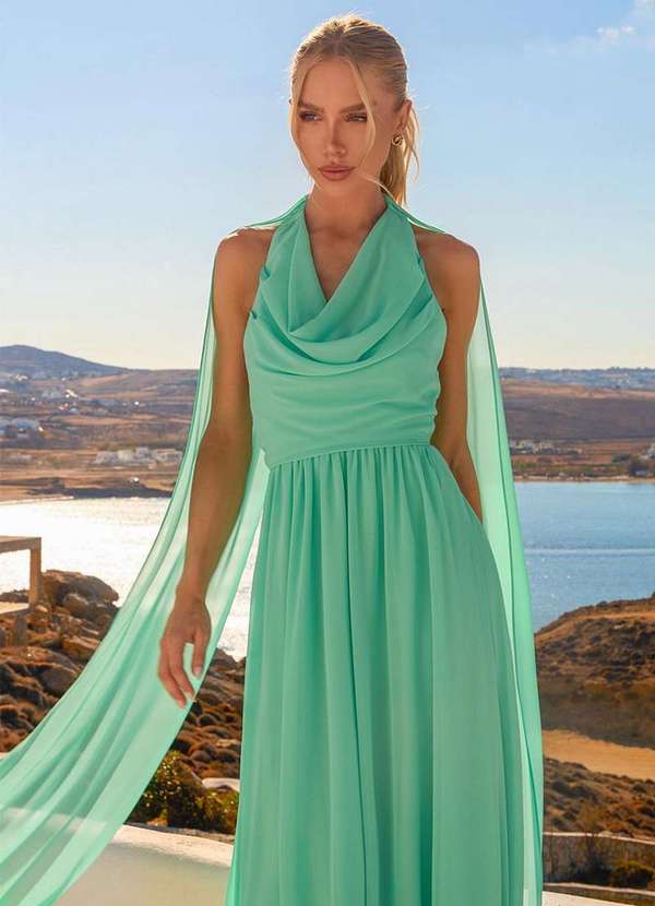 Dot Clothing - Vestido Dot Clothing Monica Longo Verde 3