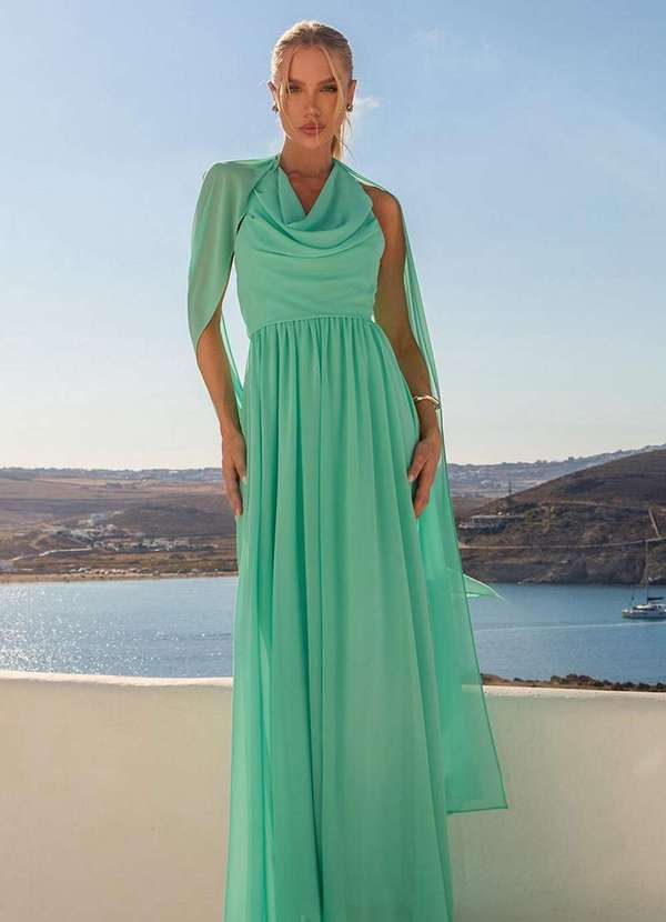 Dot Clothing - Vestido Dot Clothing Monica Longo Verde 4
