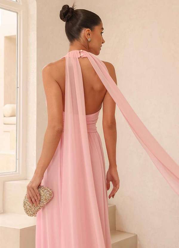 Dot Clothing - Vestido Dot Clothing Monica Longo Rosa 6