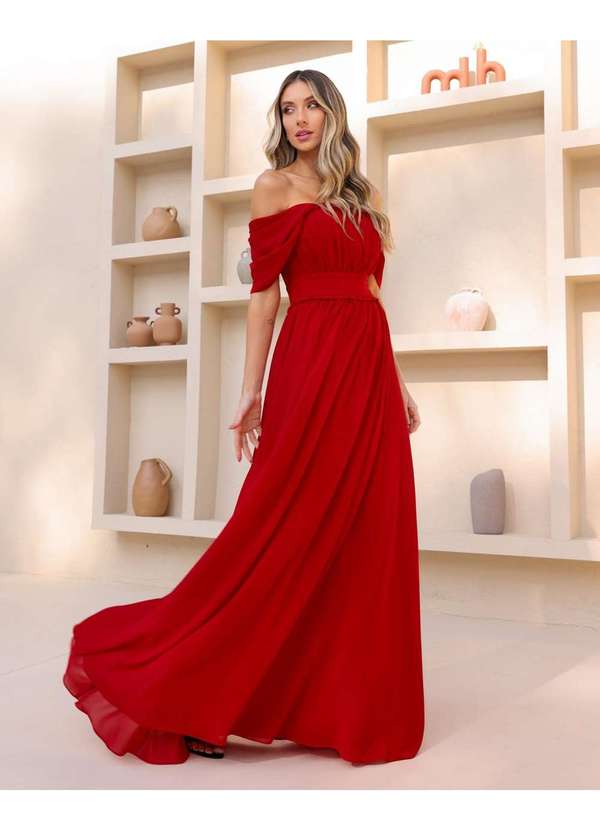 Vestido Ombro A Ombro Midi Soltinho Vestido Soltinho Vestido Midi