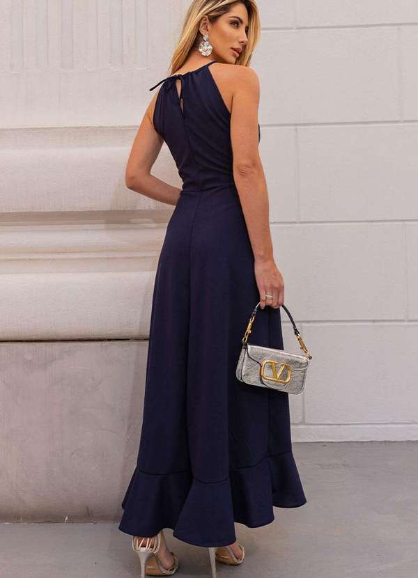 Miss Misses - Vestido Miss Misses Cristina Longo Azul 2