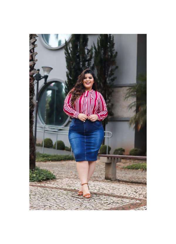 Kibella - Camisa Evangélica Listrada Rachel Rosa
