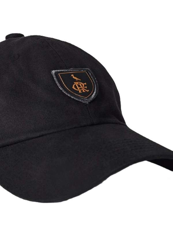 Reserva - Bone Escudo Flamengo Reserva Preto 2