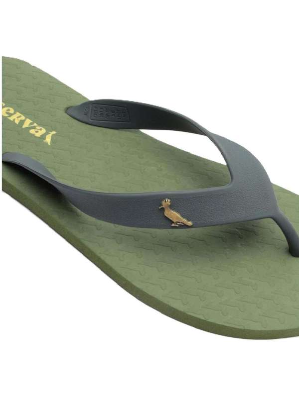 Reserva - Chinelo Rsv Logo Reserva Go Verde Militar 2