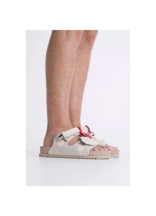 Reserva - Chinelo Rsv Papete Reserva Off White/Vermelho 2