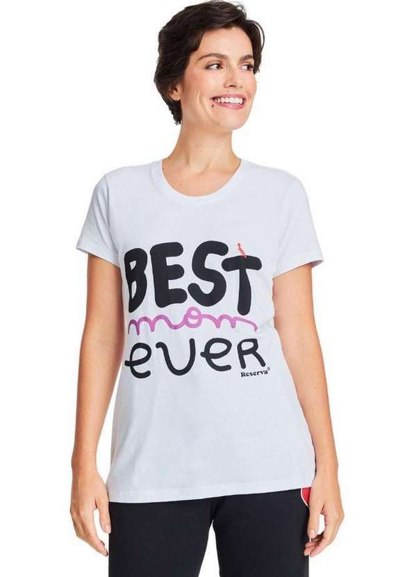 Reserva - Camiseta Best Mom Ever Reserva Branco 3