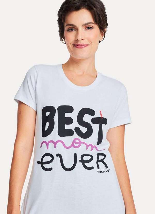 Reserva - Camiseta Best Mom Ever Reserva Branco 4
