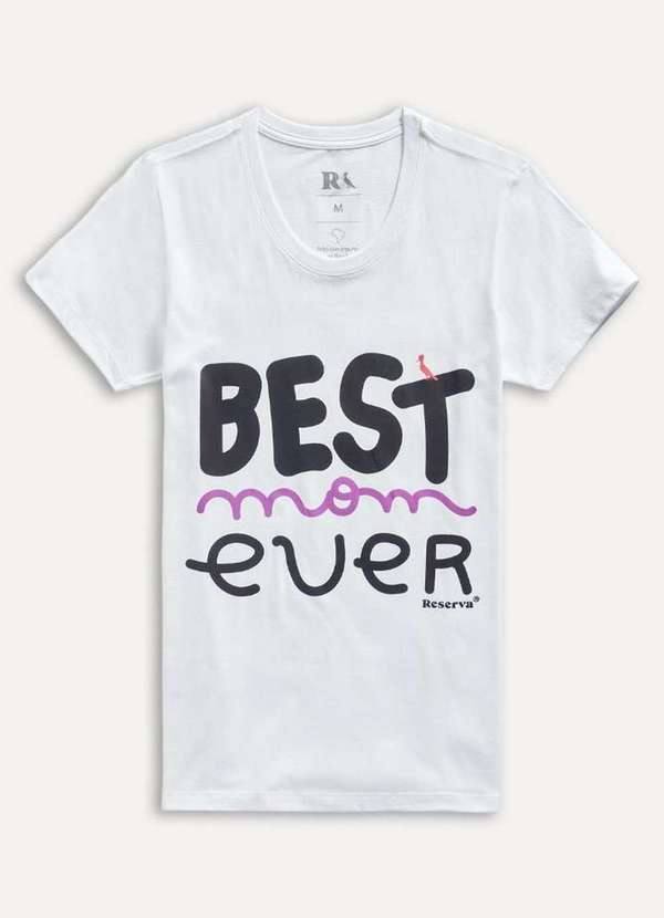 Reserva - Camiseta Best Mom Ever Reserva Branco 6