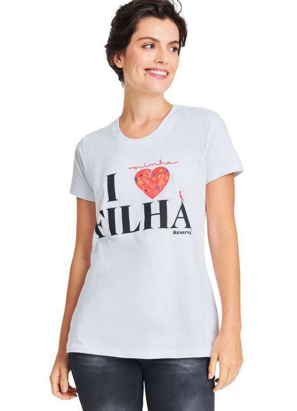 Reserva - Camiseta Conexão Filha Reserva Branco