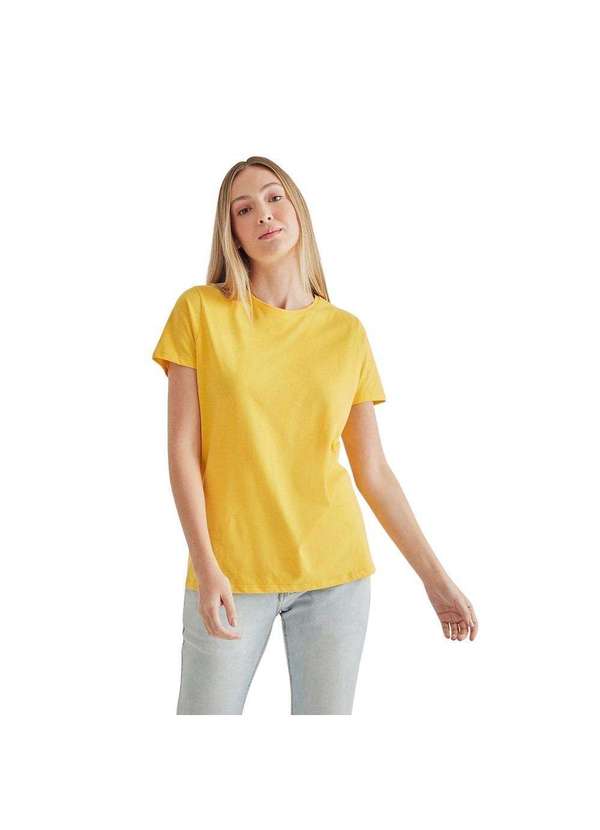 Reserva - Camiseta Fem Simples Reserva Amarelo
