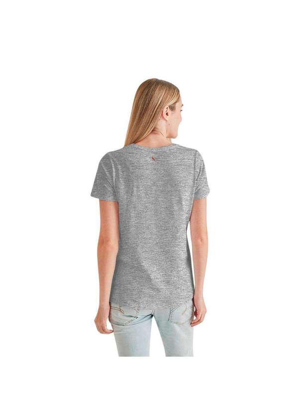 Reserva - Camiseta Fem Simples Reserva Cinza Mescla Claro 2