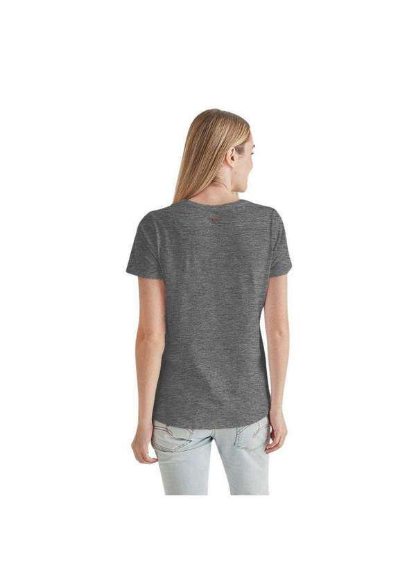 Reserva - Camiseta Fem Simples Reserva Mescla Chumbo 2