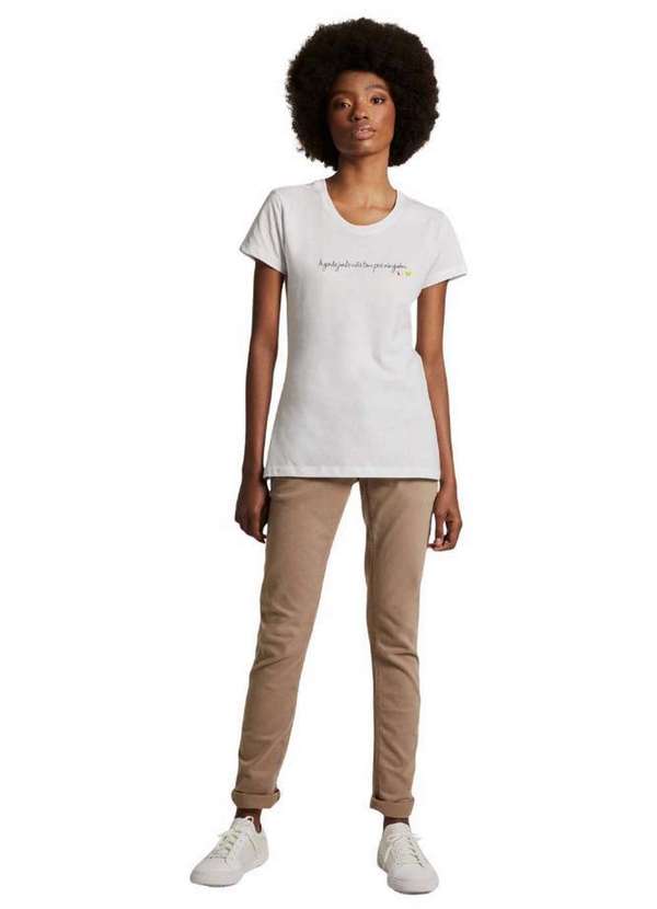 Reserva - Camiseta Feminina a Gente Junto Reserva Branco