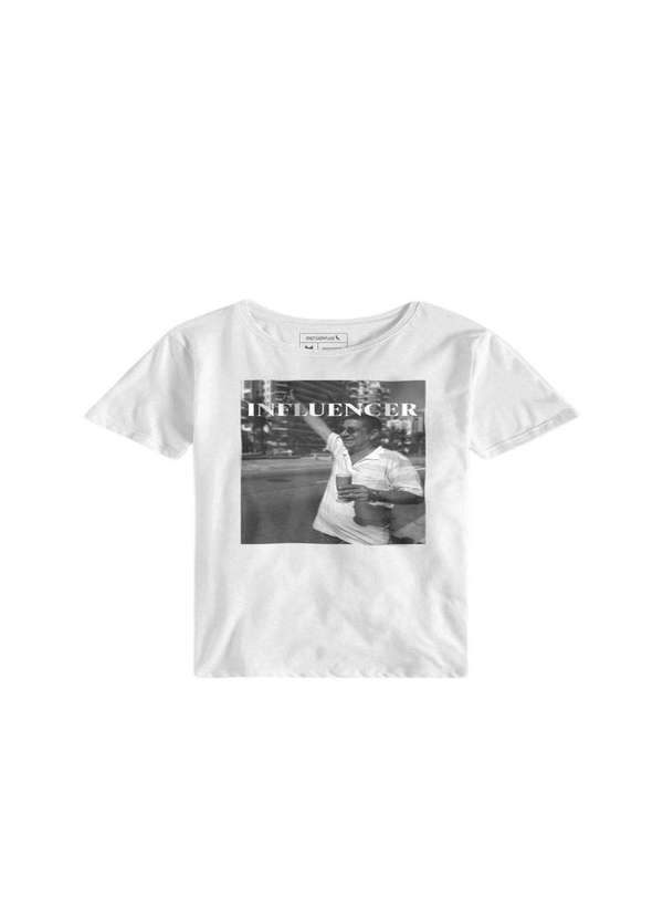 Reserva - Camiseta Feminina Zeca Influencer Meme Reserva Branco