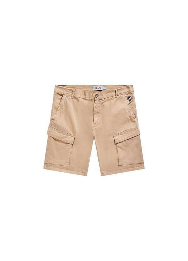 Reserva - Bermuda Cargo Iron Vasco da Gama Reserva Bege