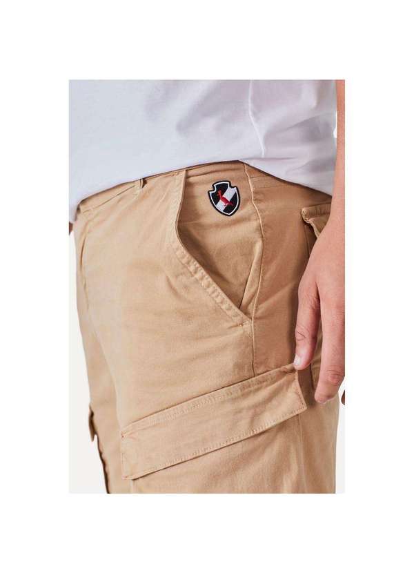 Reserva - Bermuda Cargo Iron Vasco da Gama Reserva Bege 2