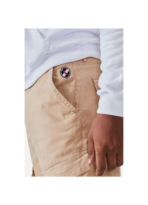 Reserva - Calca Cargo Iron Vasco da Gama Reserva Bege 3