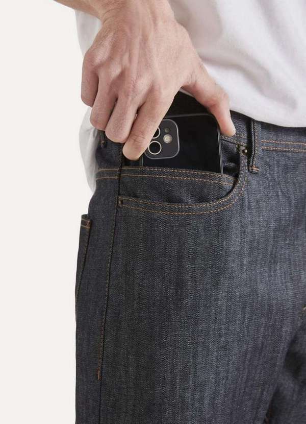 Reserva - Calca Jeans Masculina Skinny Raw Reserva Indigo Az 3