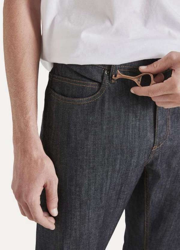 Reserva - Calca Jeans Masculina Skinny Raw Reserva Indigo Az 4